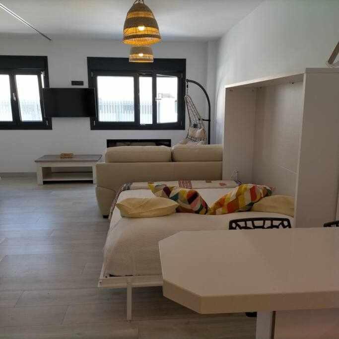 Acogedor apartamento en la playa de Cádiz Esterno foto