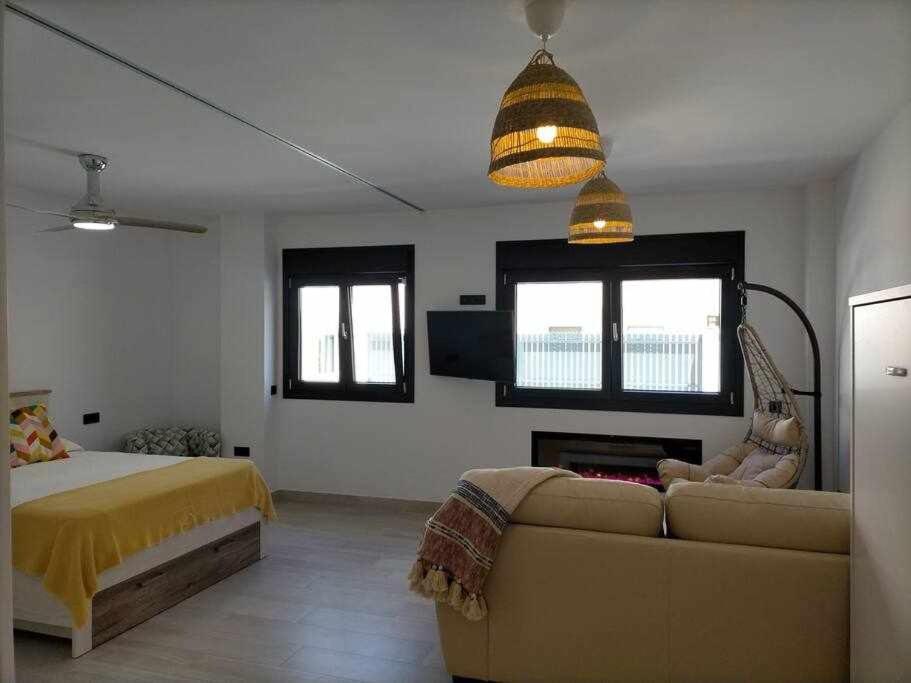 Acogedor apartamento en la playa de Cádiz Esterno foto
