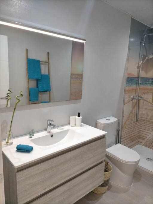 Acogedor apartamento en la playa de Cádiz Esterno foto