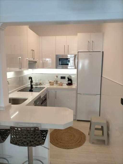 Acogedor apartamento en la playa de Cádiz Esterno foto